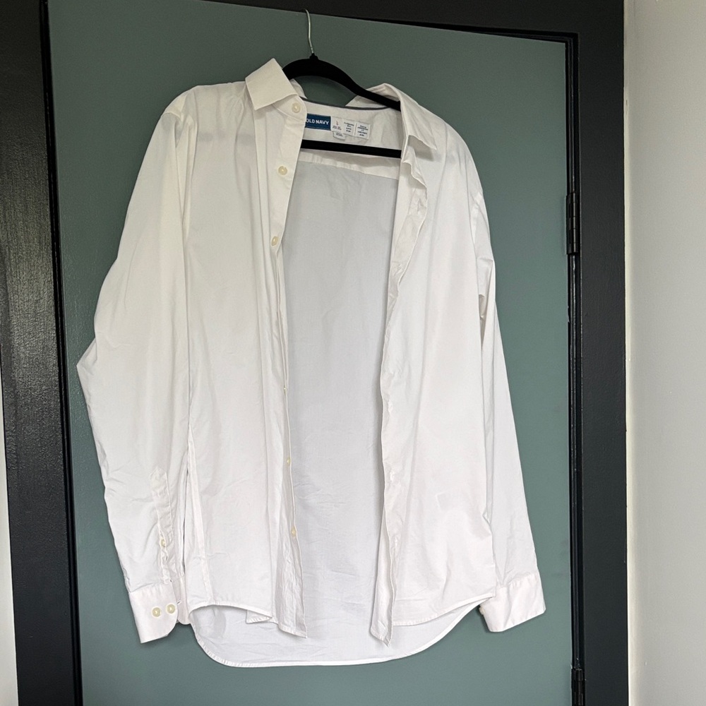 White Button-Up Shirt